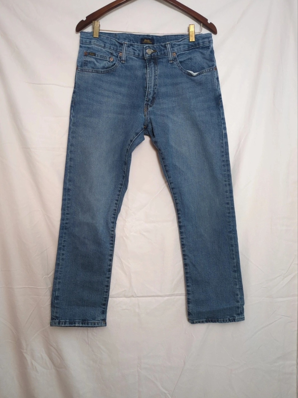 Ralph Lauren Men's Straight Light Blue Denim Jeans
